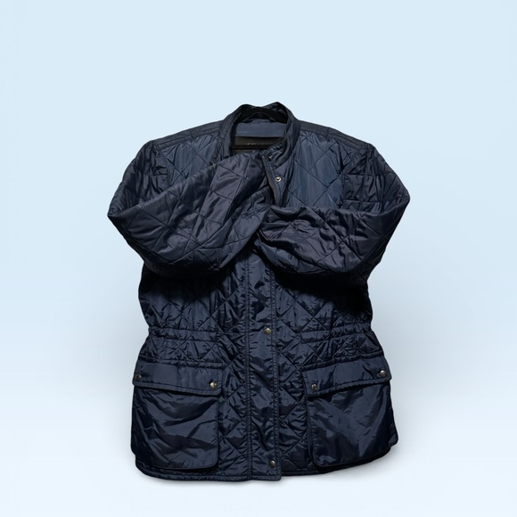 Coach Women’s Blue Light Quilted jacket - Picture 6 of 8